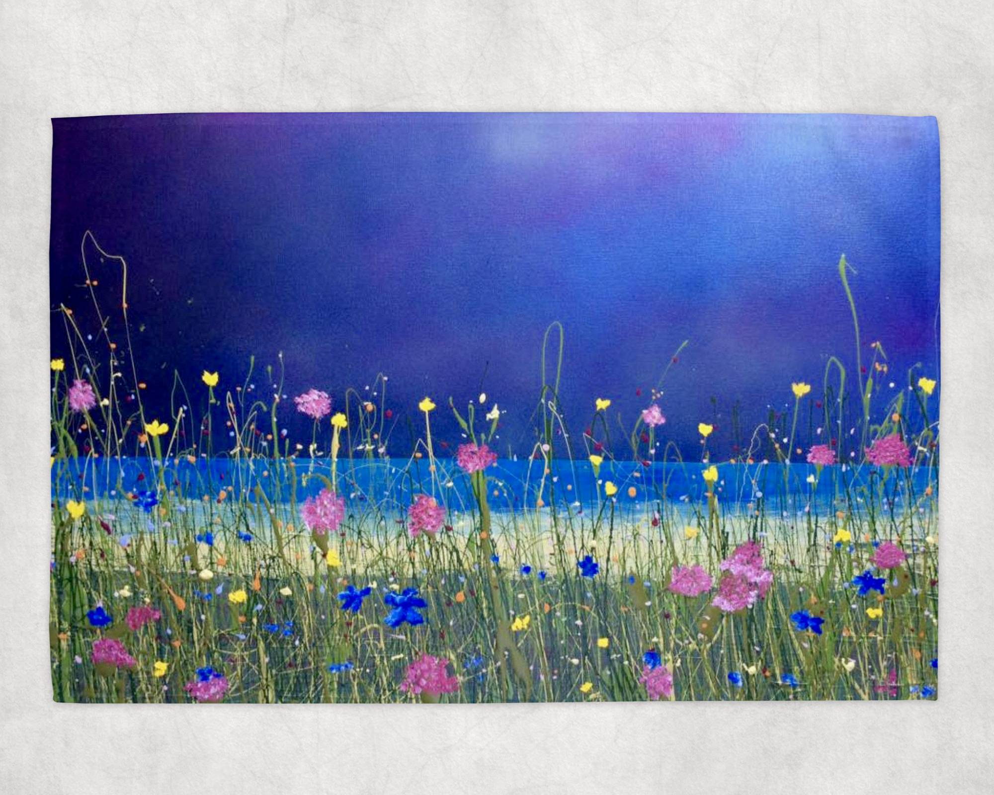 Stormy Machair Tea Towel